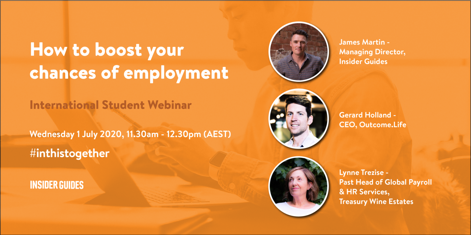 How To Boost Your Employability - Student Webinar - Insider Guides